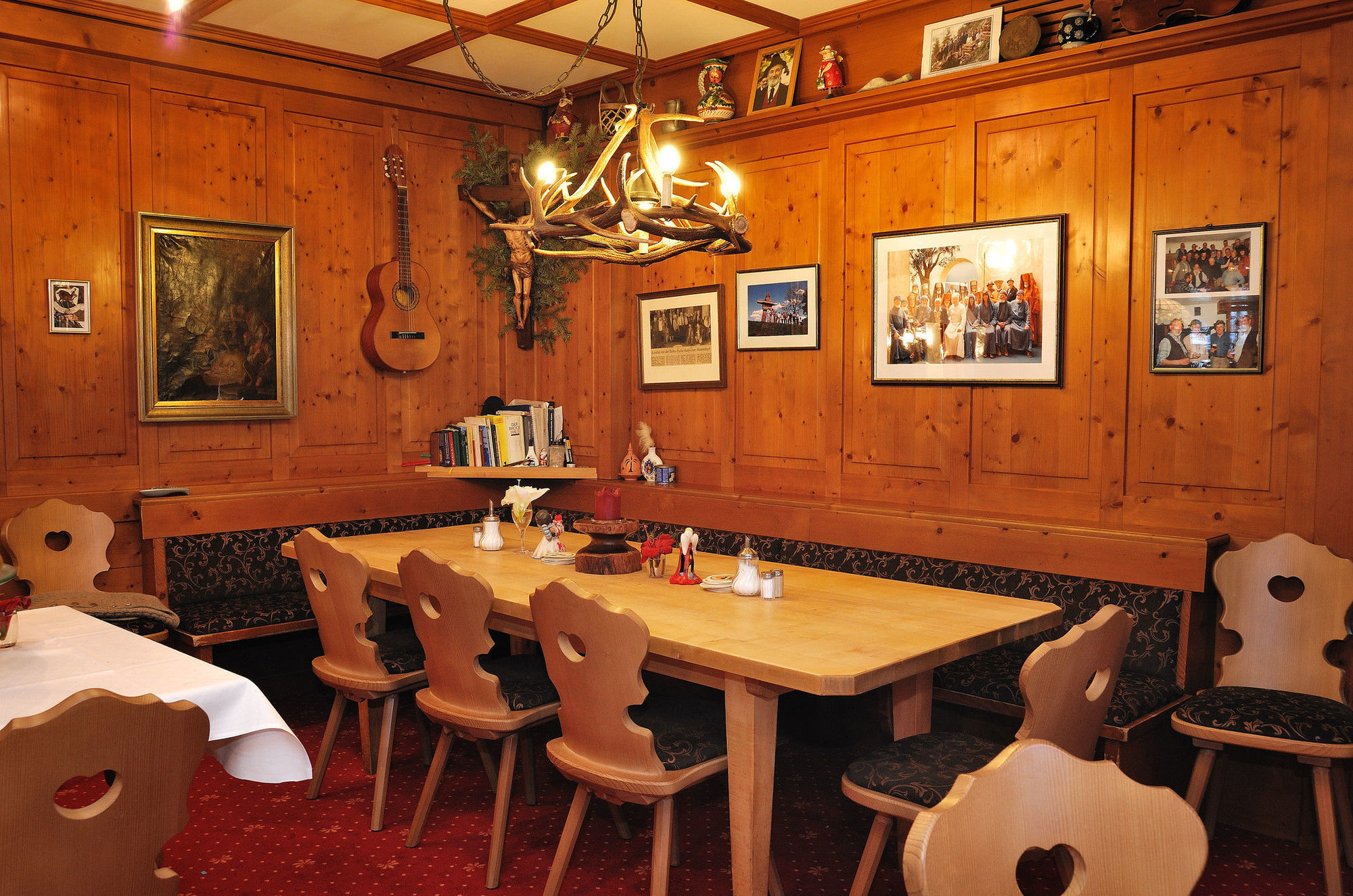 Landhotel Boeld Oberammergau Ristorante foto